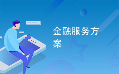 金融服务方案