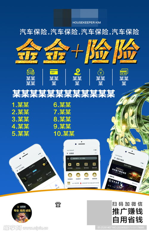 金融保险设计图 dm宣传单